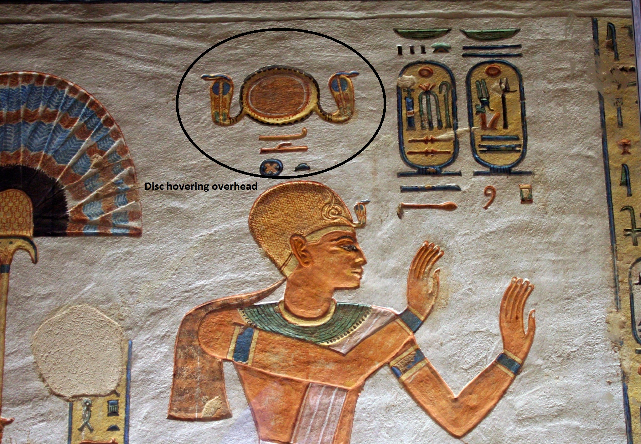 Variable of the Day, Ancient Egypt: Disc hovering overhead