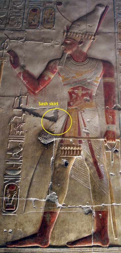 egyptian art pharaoh Seti Abydos 